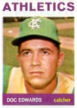 1964 Topps Baseball Cards      174     Doc Edwards
